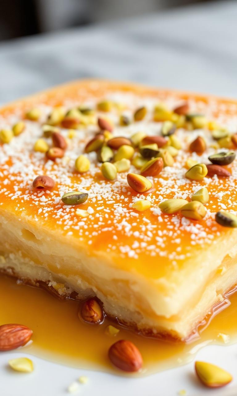 كنافة بالفستق