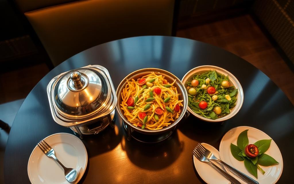 3 سخانات + سلطة